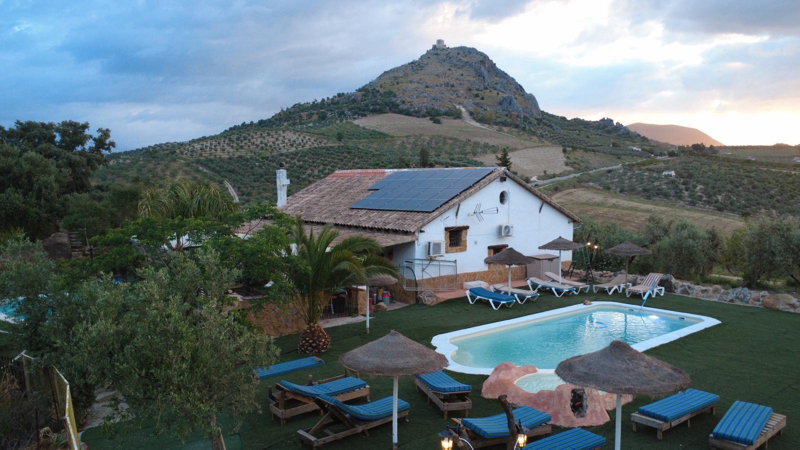 zona exterior piscina