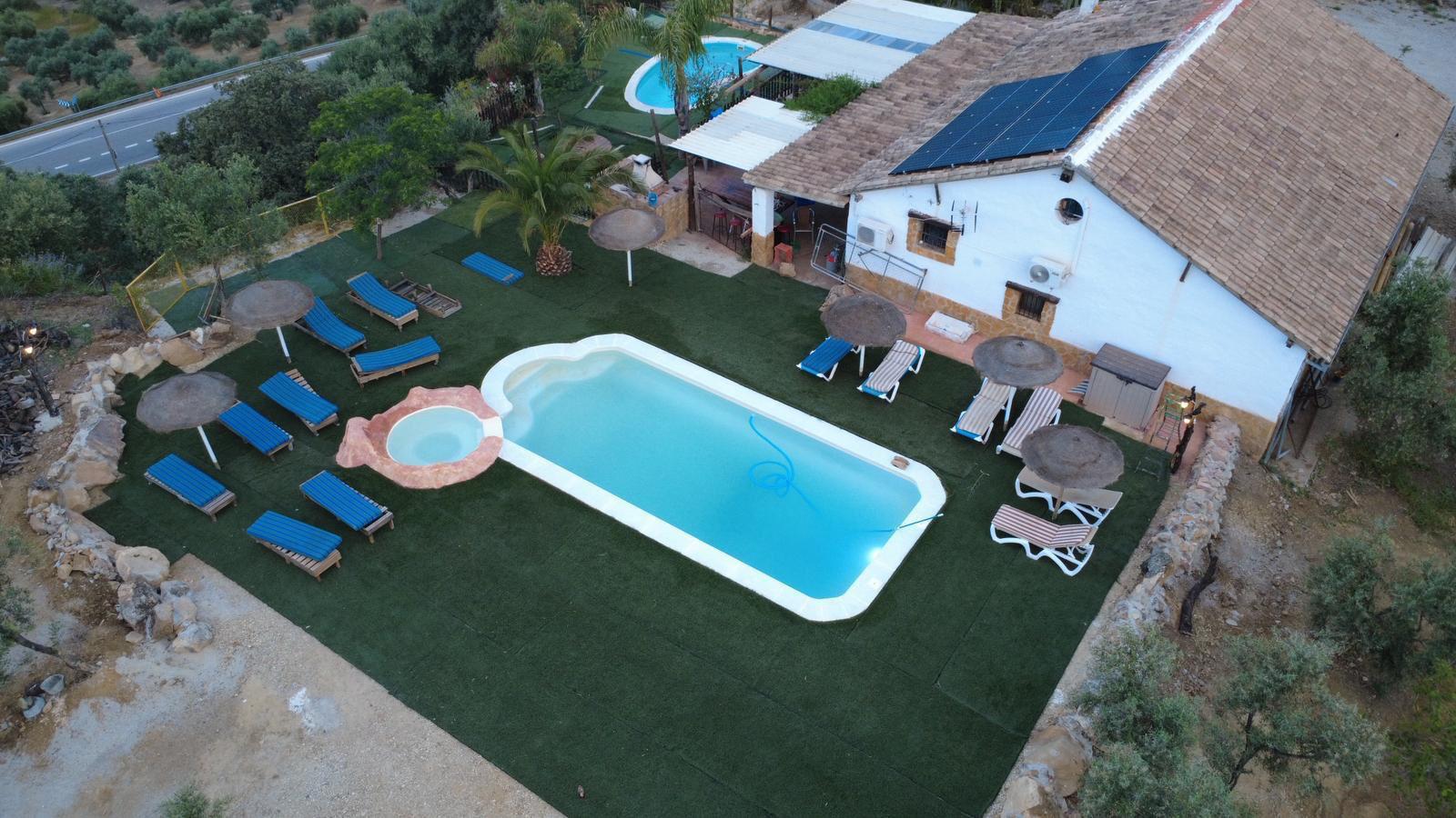 zona exterior piscina