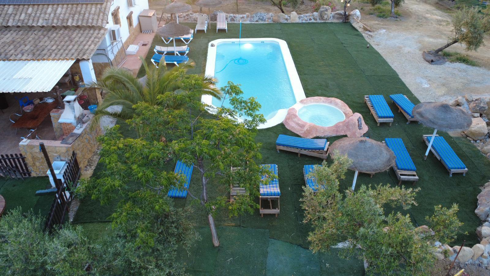 zona exterior piscina