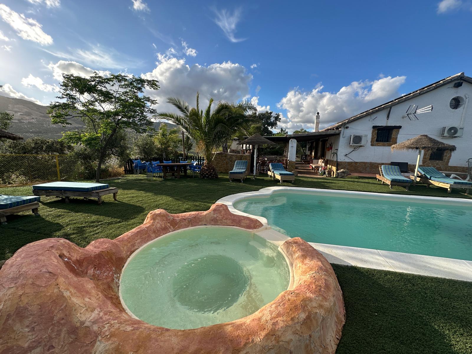 zona exterior piscina